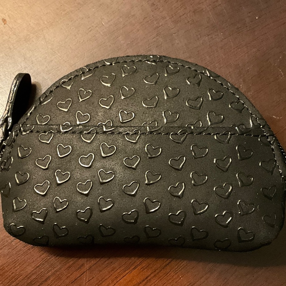 Tiffany Elsa Peretti Black Heart pouch